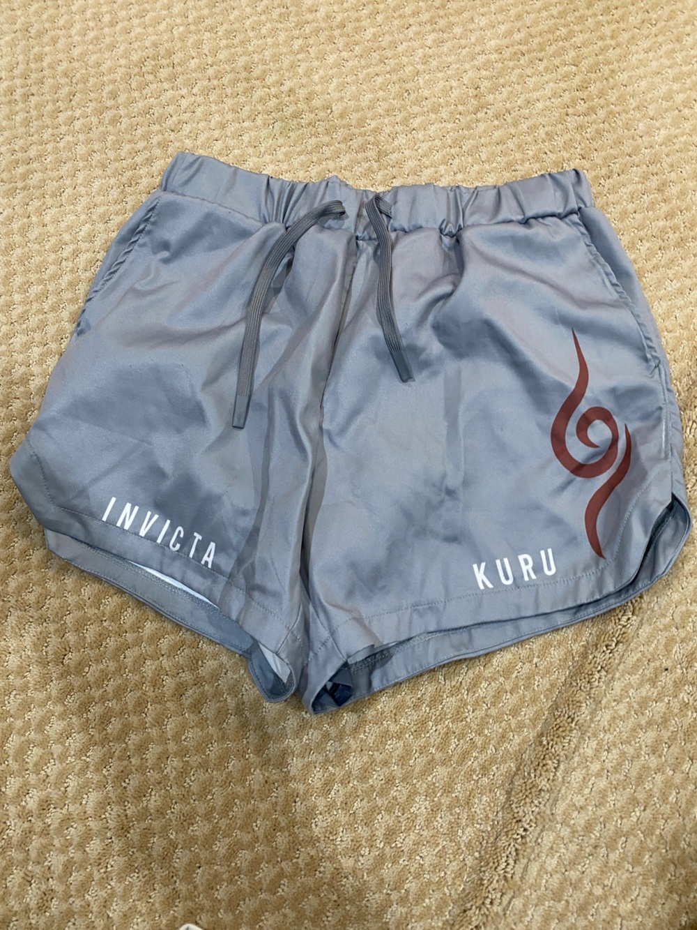 Invicta kuru large grey shorts mens